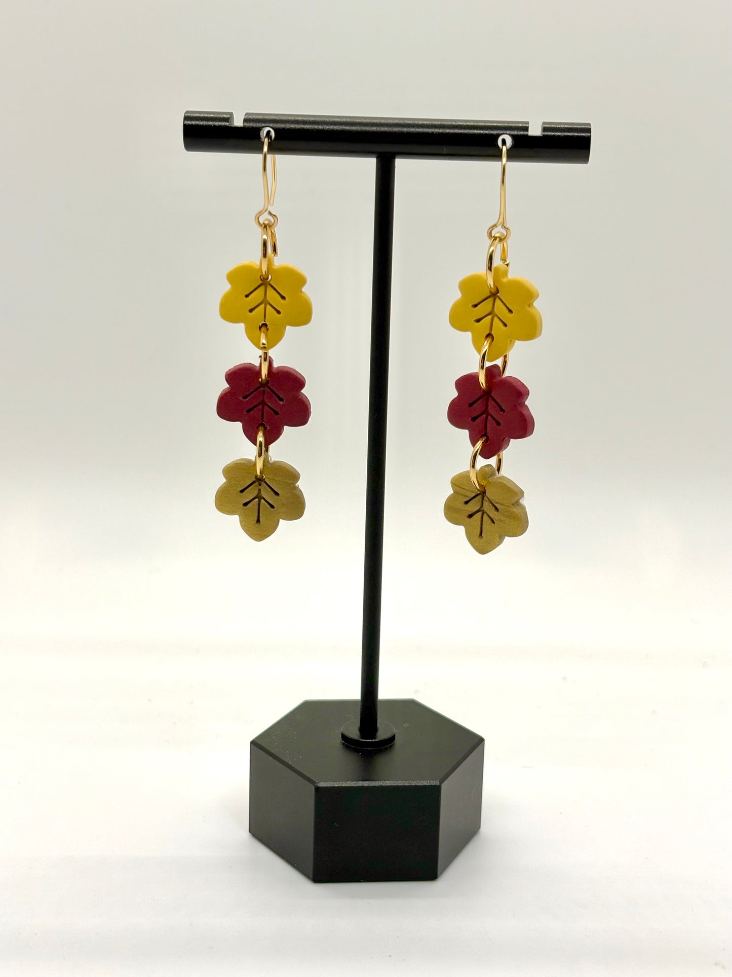 Trio Maple Leaf Dangle