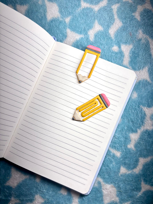 Pencil Perfect Clay BookmarkβοΈπ