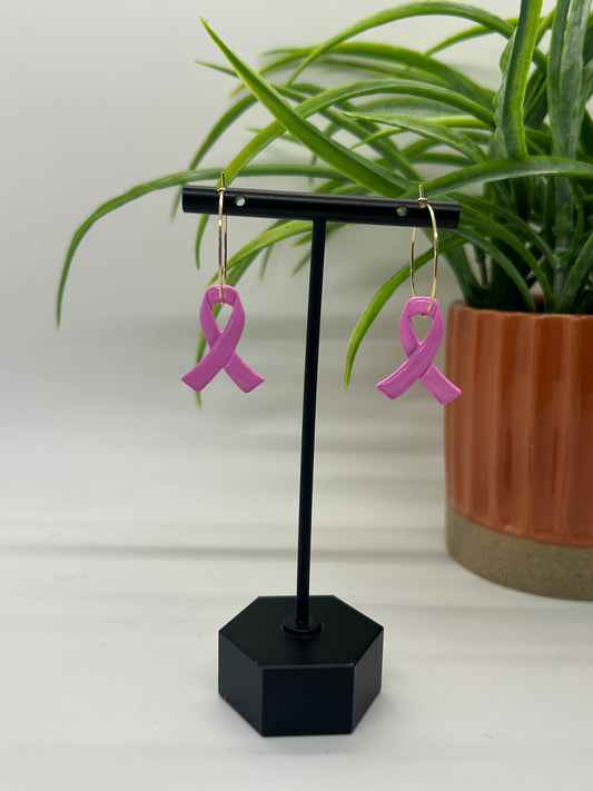 Pretty in Pink Hoops