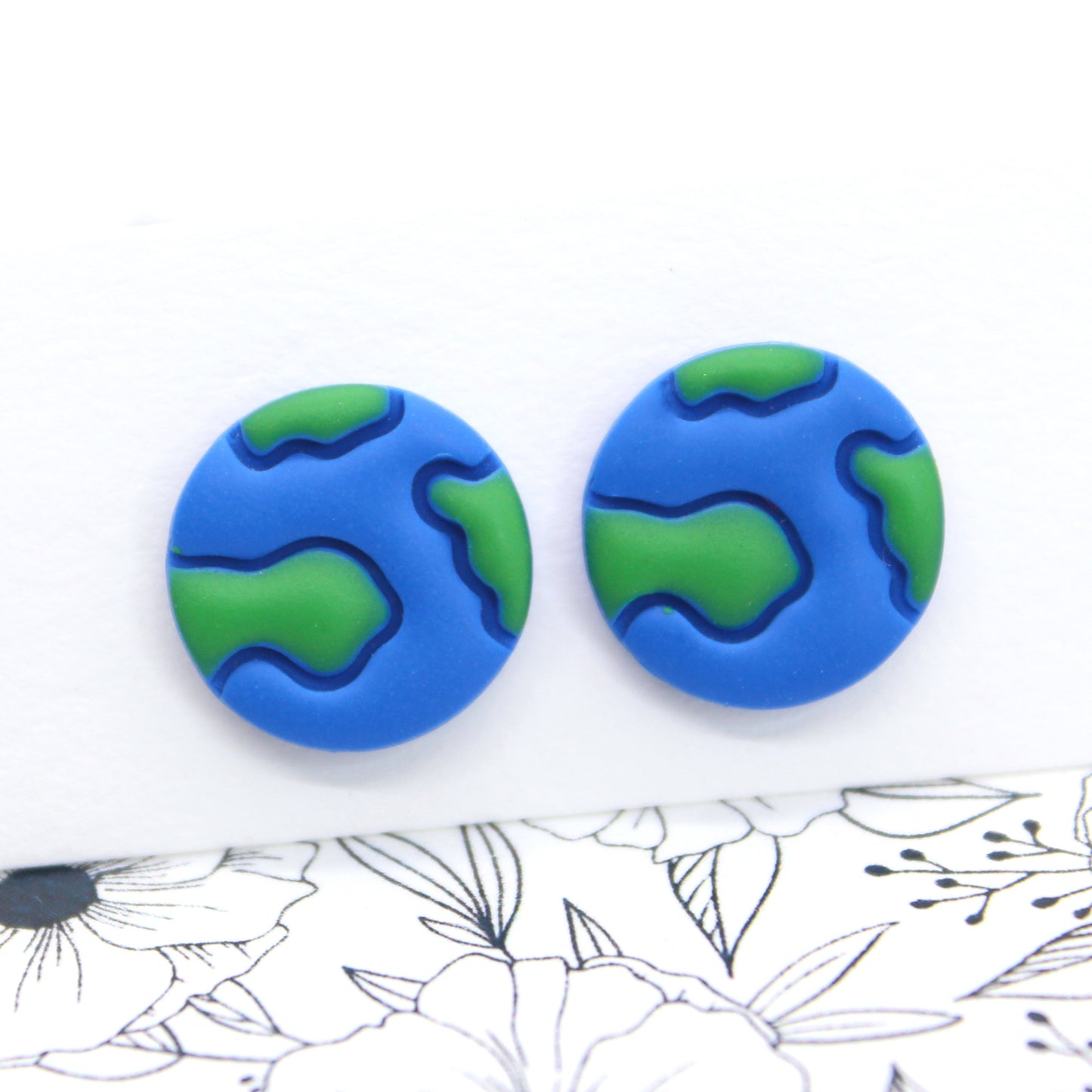 Earth Studs 🌎