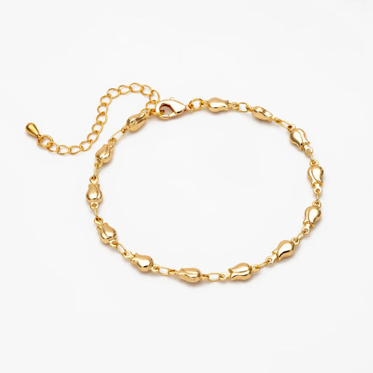 Gold Tulip Bracelet