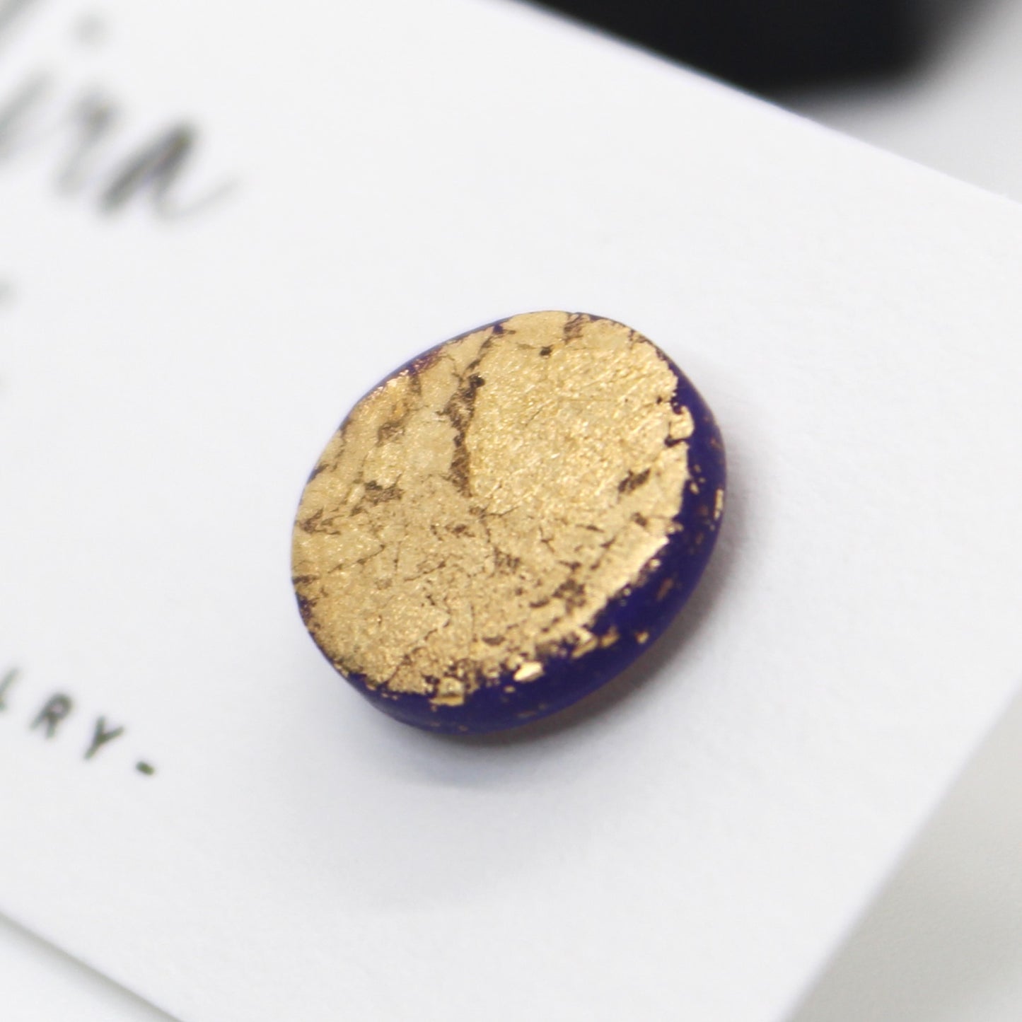 Mardi Gras Marbled Studs