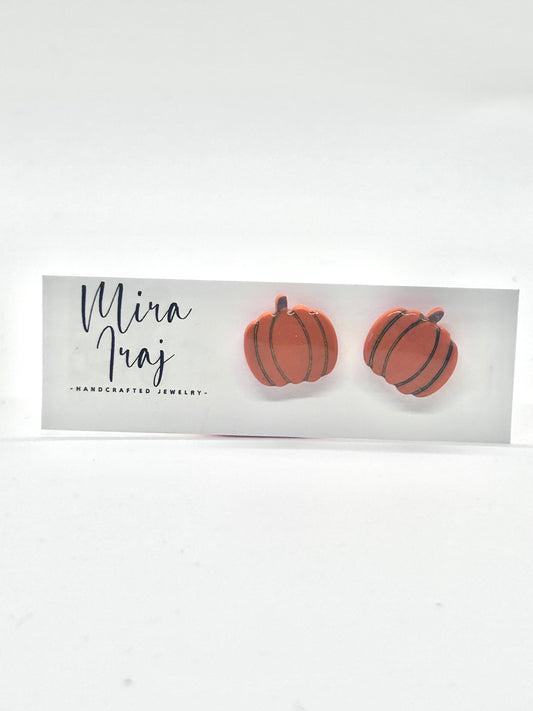 Mini Pumpkin Studs