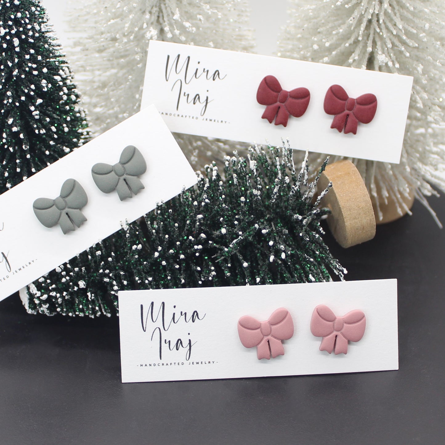 Gift Bow Studs 🎀