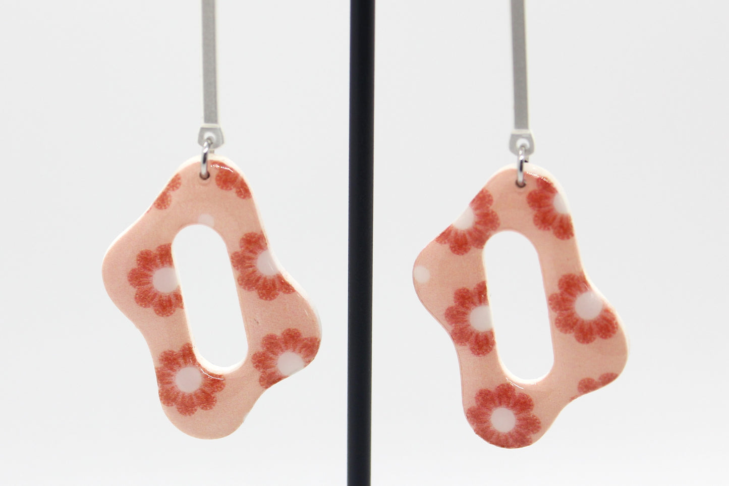 Funky Floral Dangles 🌺