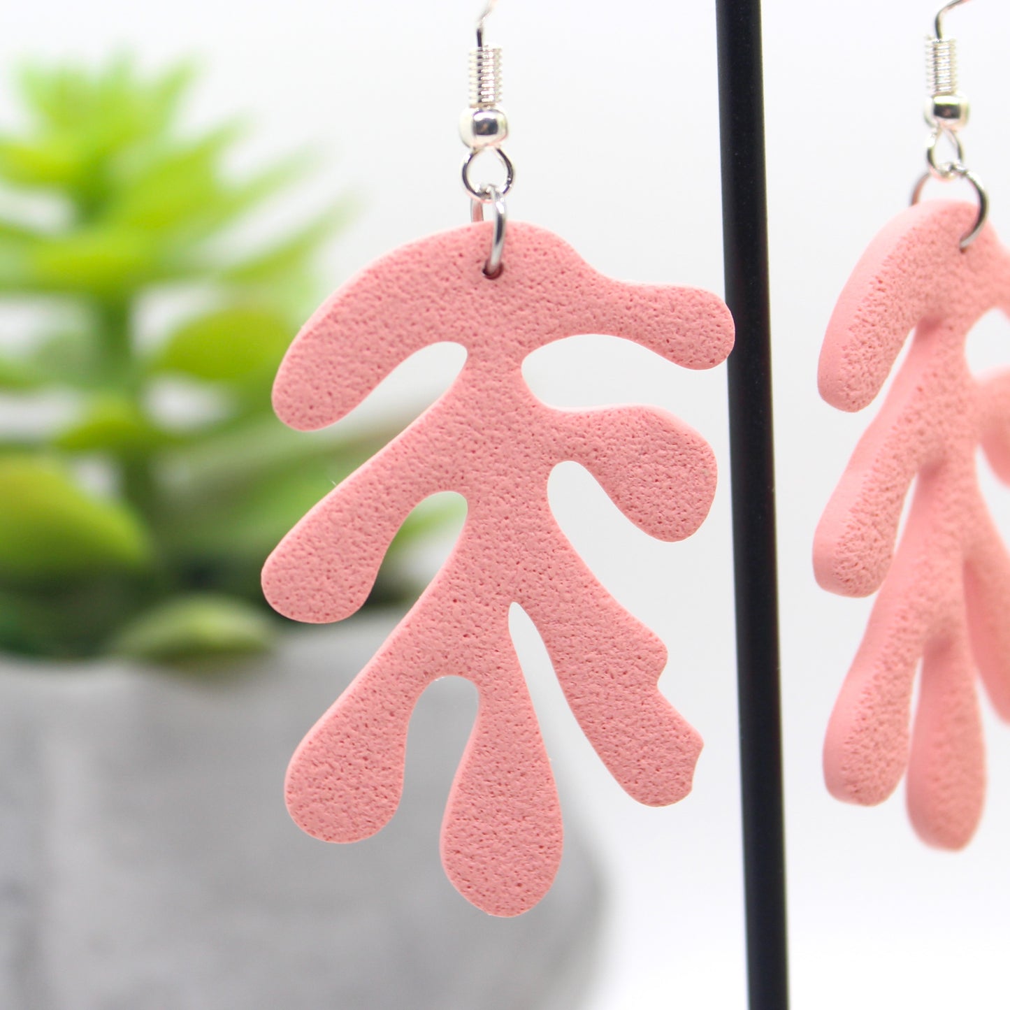 Sunrise Coral Dangles